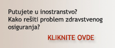 Putujete u inostranstvo? Kako rešiti problem zdravstvenog osiguranja?